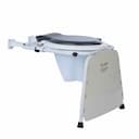 توالت دستهدار دیواری اسانا با قیف